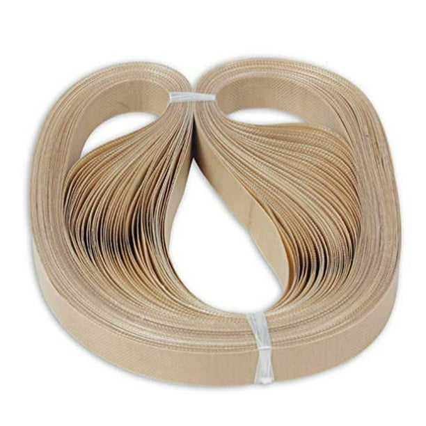 50pcs Polytef Teflon Belt for Sealing Machine Continous Band Sealer Teflon Sealing Tape 750mmx15mmx0.2mm 770x15x0.2mm